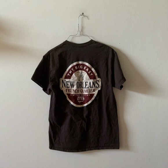 New Orleans French Quarter graphic tourist tee (bin A3) - Picture 4 of 4